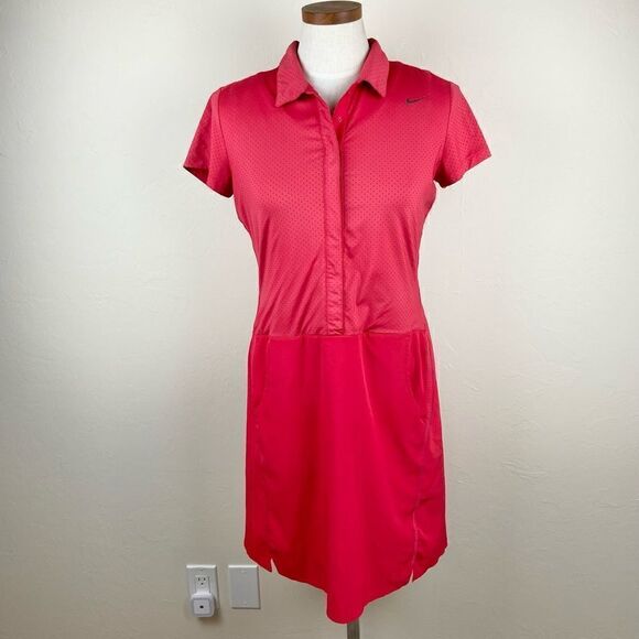 Nike Golf Tour Performance Dri-Fit Pocket Midi Dress - Picture 1 of 6